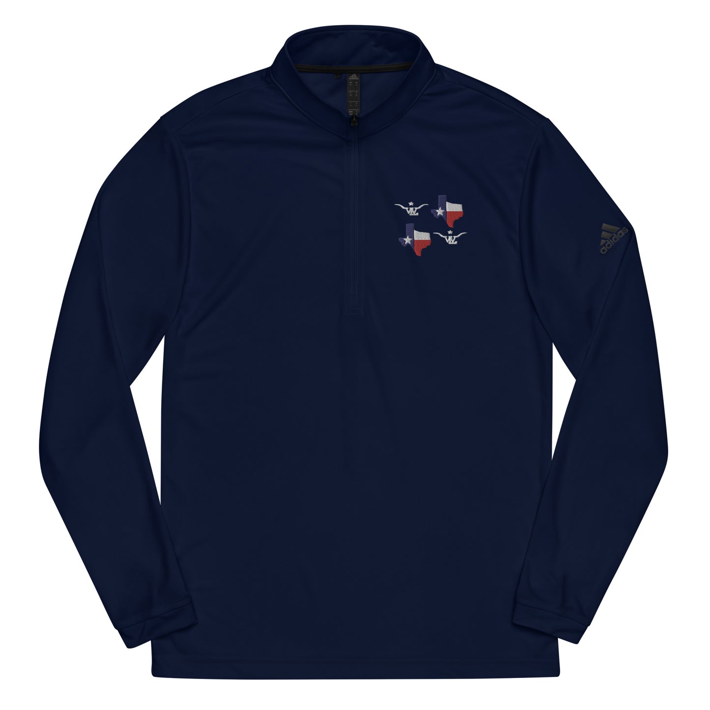 "LW" Texas Mens Quarter Zip pullover