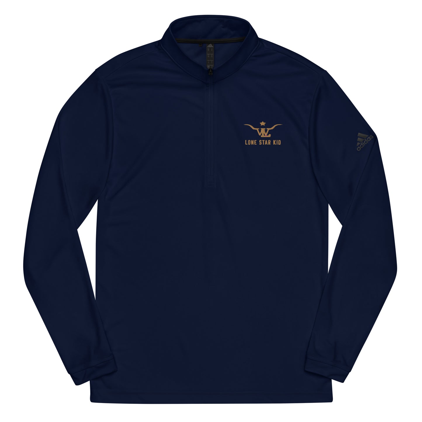LSK Quarter Zip Pullover Gold Logo