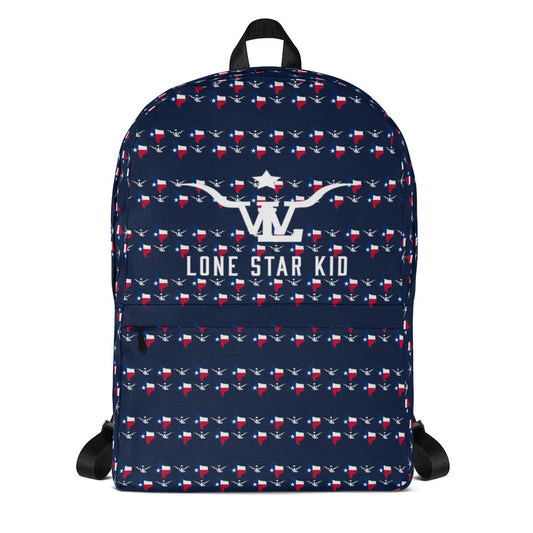 LSK Essential Everyday Texas Backpack in Navy
