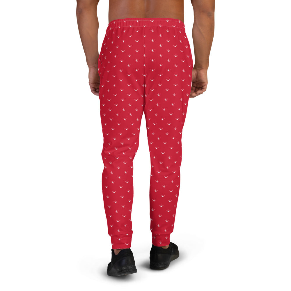 "LW" Men's Joggers in Red