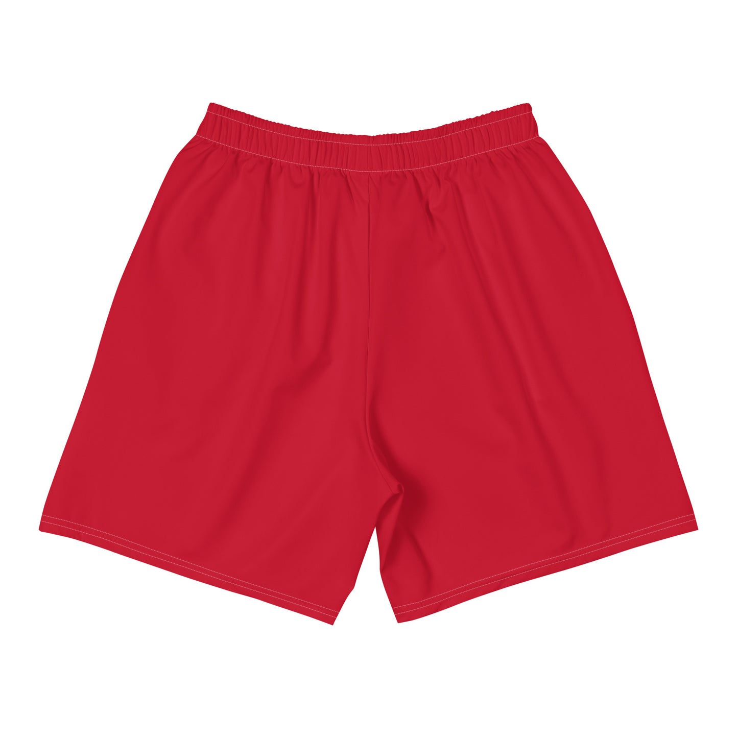 "LW" Men's Athletic Shorts in Red