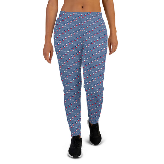 LSK Women's Joggers in Kashmir Blue