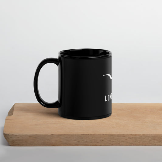 LSK Black Glossy Mug