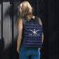LSK Essential Everyday Texas Backpack in Navy