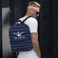 LSK Essential Everyday Texas Backpack in Navy