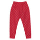 "LW" Men's Joggers in Red