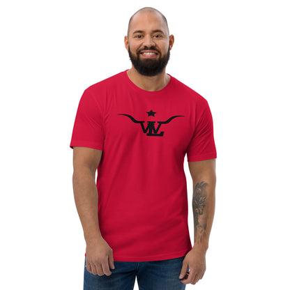 "LW" x TRIBE Fitted T-shirt